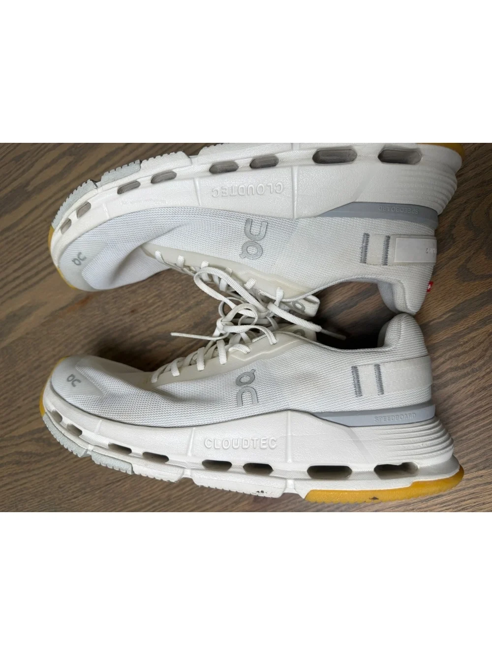 On Running Cloudtec White Athletic Sneakers